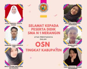 Selamat, Peserta didik SMAN 1 Merangin Lolos OSN Tingkat Kabupaten